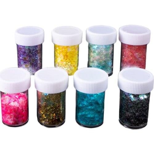 Epoxy Filler Powder Bright Color Glitter DIY Nail Beauty Sequins Filling Jewelry Making Tools