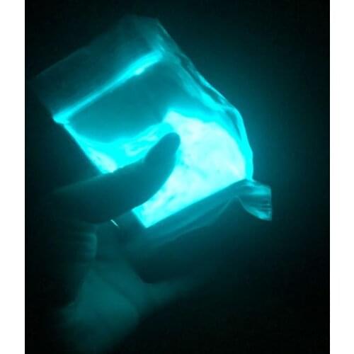 10g/Bag Glow In Dark Glitter Nail Art Phosphor Powder Pigment Luminous Shining Halloween Christmas Nail Fluorescent Dust Tr#084