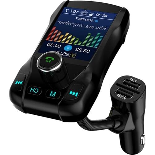 FM Transmitter Radio Car Adapter Car MP3 Player EQ Modes for Audio Players