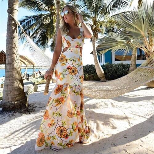 HGTE Summer Dresses With Print