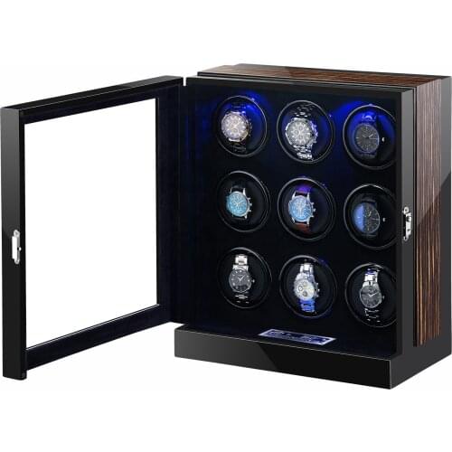 China wooden watch winder box with quiet motor automatic watch winder
