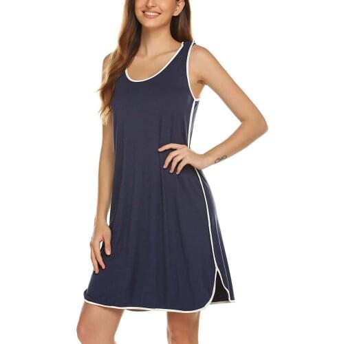 Maternity Summer Dresses Sleeveless Dress Striped Nightgown Pregnancy Gown For Breastfeeding Pregnant Women Clothes Vestidos