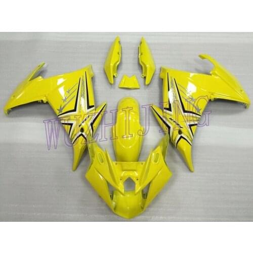 Abs Fairing FZ6R 2013 Full Body Kits FZ6R 2013 Yellow Full Body Kits for YAMAHA FZ6 Fazer 2009 - 2013