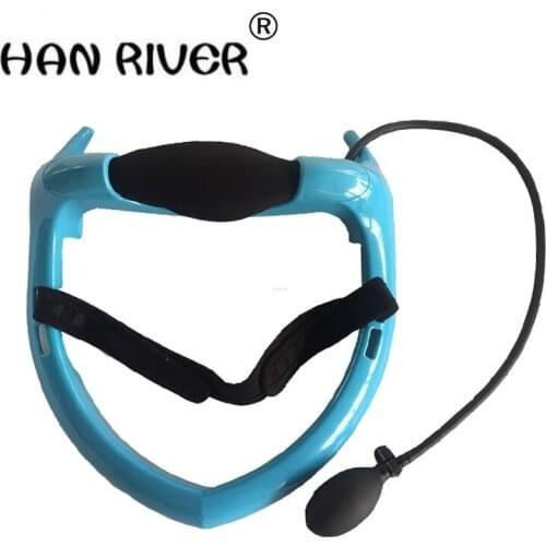 EasyThru Portable Pneumatic cervical vertebra tractor home health care toolNeck posture pump Neck spine traction massage