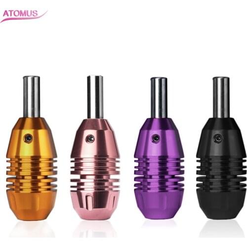 2019 New Adjustable Tattoo Machine Grip Tattoo Accessories Stainless Steel for Guns Tubes Tattoo Accesory Handle Supplies