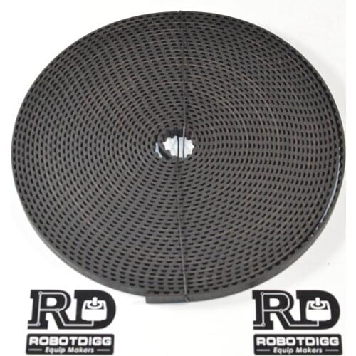 HTD5M Neoprene rubber with fiberglass reinforced Timing Belt, Open End, 10 meters long 12mm width HTD 5M Timing belt