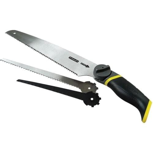 Stanley ST020092 Multi-Purpose, Stainless Steel, High Quality Material, Very Practical and Easy To Use, Hand Saw