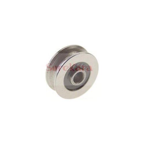 6*22*10mm U Groove width 5.2mm Guide Pulley Sheave Sealed Rail Ball Bearing