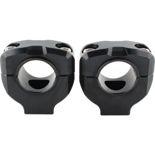 1 Pair Motorcycle Handlebar Mount Clamp Lifter Bar Riser 28mm Motorcycle Handlebar Riser Clamp Universal