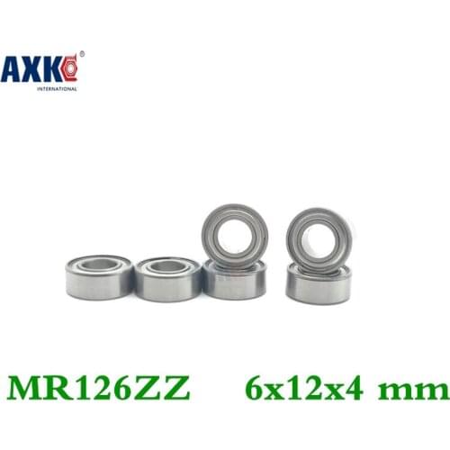 100pcs Mr126zz L-1260 Deep Groove Ball Bearing 6x12x4 Mm Miniature Bearing Abec3