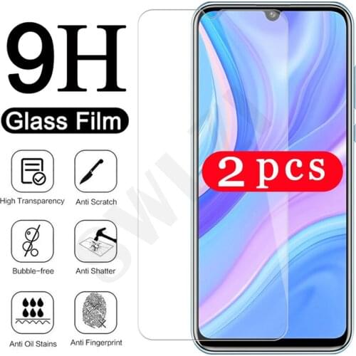 2-1Pcs 9H for Huawei p smart 2021 2020 Z S pro 2019 plus 2018 tempered glass phone screen protector protective film on the glass