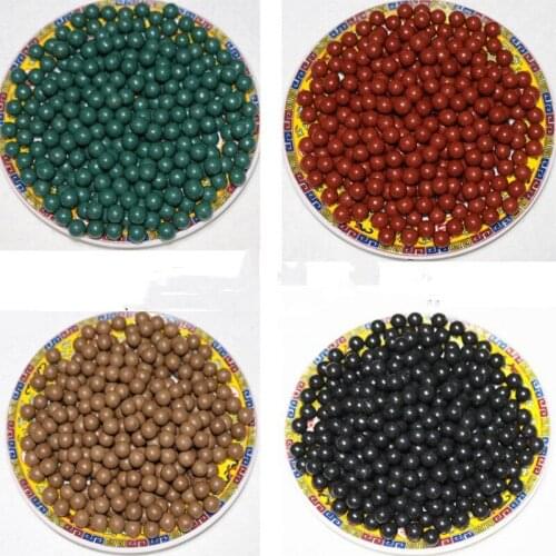 500PCS 8-10mm Hunting Slingshot clay Drawing-board Ball Slingshot Beads Bearing of Mud Beads Ammo SolidBall Clay Mud Eggs
