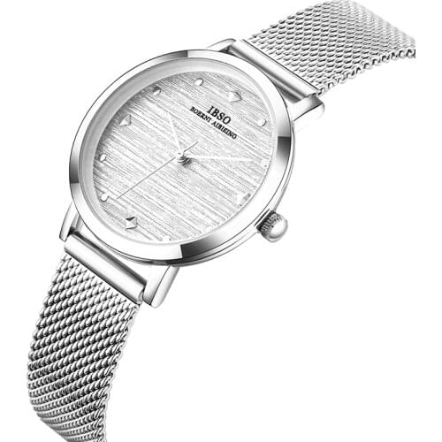 Women’s Watches Creative Shiny Dial Stainless Steel Ladies Wristwatch Fashion Causal Female Clock Women Quartz Watch For Lover