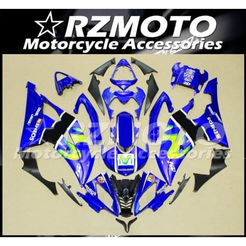 Injection New ABS Whole Fairings kit Fit for YAMAHA YZF-R6 2008 2009 2010 2011 2012 2013 2014 2015 2016 R6 bodywork Cool blue