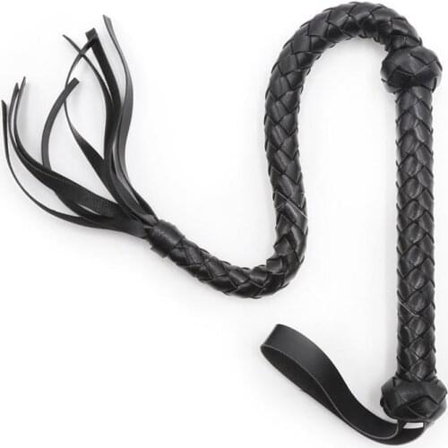 Custom-made Sex Toys Leather Whip Stage Props Show Female Equipment Straight Whip Queen Increase Mini Snake Whip
