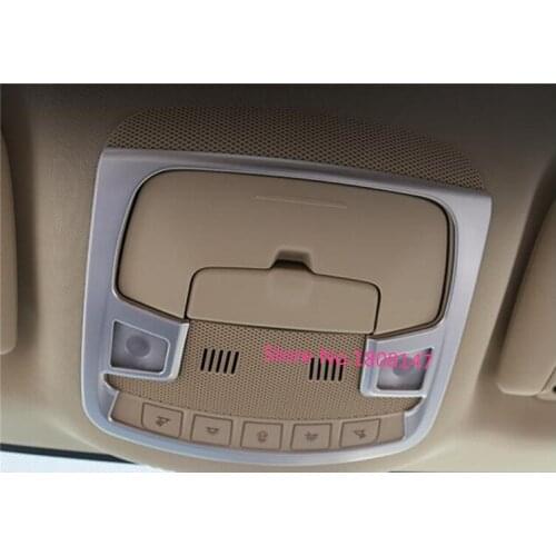 Hot sale For Ford EDGE 2015 2016 2017 car sticker styling cover front head read reading switch light lamp frame trim button