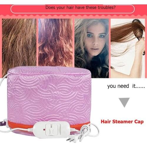 3 Modes Hair Steamer SPA Nourishing Hair Care Cap Dryers Electric Hair Heating Cap Thermal Treatment Hat Hair Styling Care