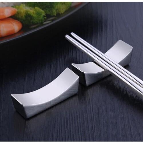 304 stainless steel chopsticks with chopsticks to hold the hotel restaurant set creative household tableware