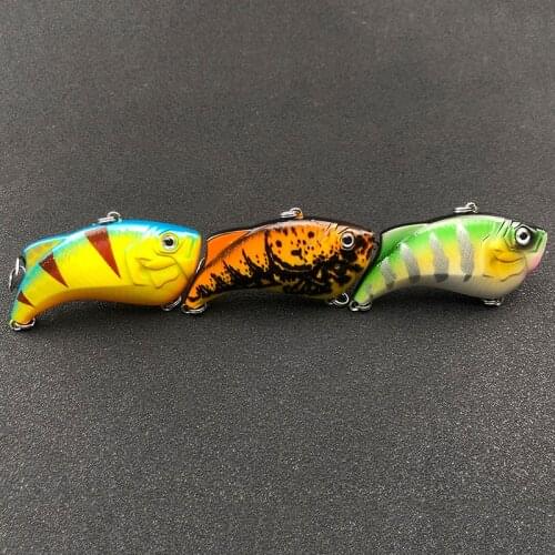 Recertop 6.5cm 14.1g2021 lure bait newest simulated fish skin saltwater freshwater universal multi-color hot sale carp fishing