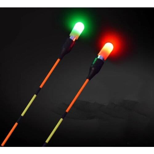 10PCS Light Stick Electronic Light Sticks Red/Green Luminous Fishing Float Tool Night Fishing Tackle NO Battery B468