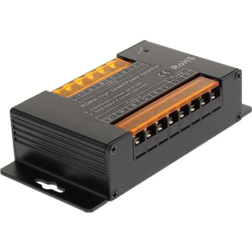 RGBW Amplifier Data Signal Repeater 4CH Channels For RGBW LED Lights Strip