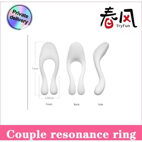 Vibration Ring Sex toy for Couple Vibrator Intimate goods Penile ring delayed ejaculation to stimulate clitor эрекционное кольцо