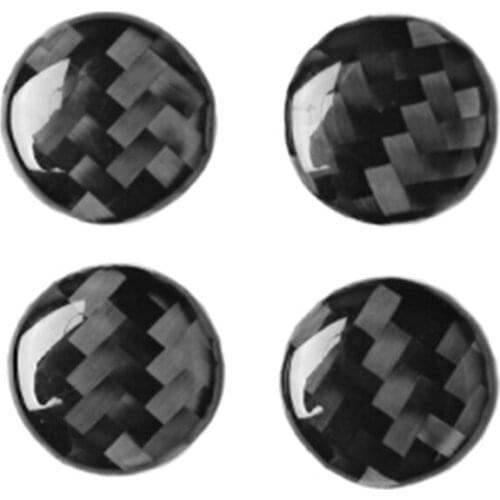 Replacement For Camaro 2017-2019 4pcs/set Carbon Fiber Air Vent Switch Button Decor Air Outlet Cover Sticker