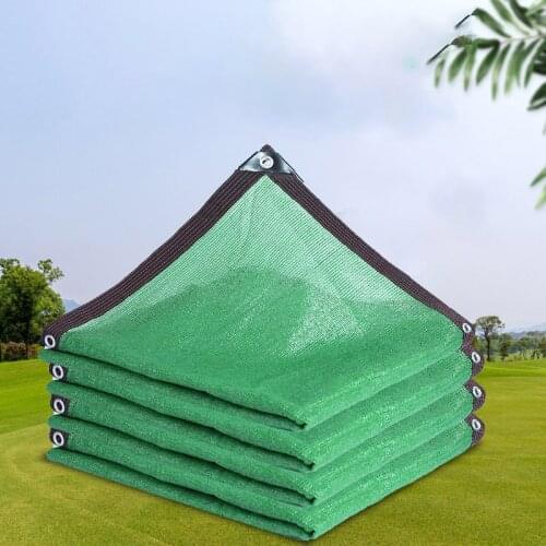 Anti-UV Green HDPE Sunshade Net Outdoor Awning Garden Swimming Pool Shade Nets Succulent Plant Cover Shelter Shading Net
