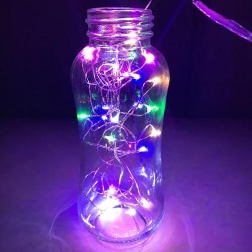 20 Led Cork Bottle Light 2m Wine Waterproof Light Colorful Fairy Lights String for Birthday Party Wedding