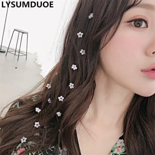 2Pcs Korean Fashion Women Wedding Pearl Headdress Summer Invisible Hair Comb Flower Headband Hair Clip Girls Hair Accessories