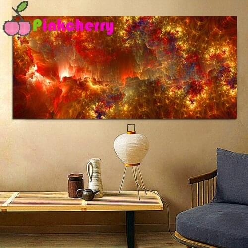 5D Diy Full Square Round Diamond Painting Abstract Cloud 3d Pictures, Diamond Embroidery Landscape,Big Size Home Art k1334