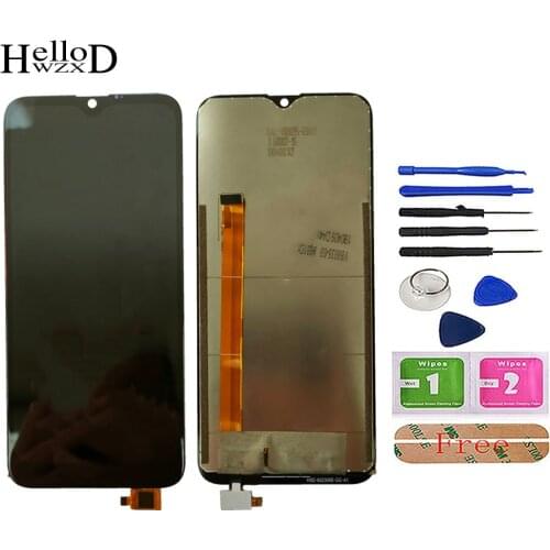 6.1'' LCD Display For Doogee Y8 LCD Display With Touch Screen Assembly Repair Part Mobile Accessories Lens Sensor Tools