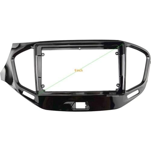 9 INCH Car Audio Frame Car dvd Plastic Frame Fascia is suitable for 2015-2018 LADA VESTA (9INCH)