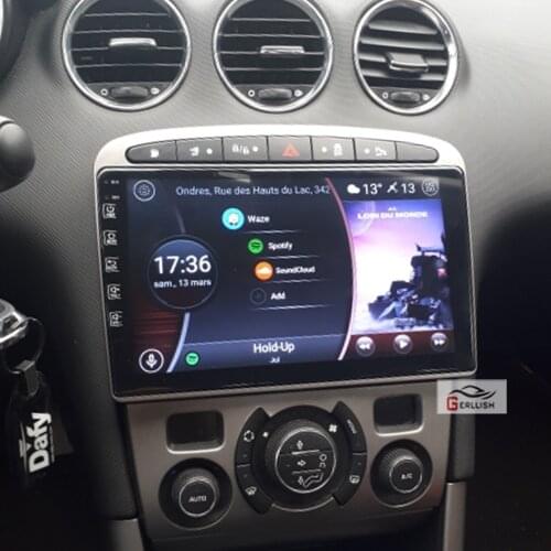 For Peugeot 408 308 308SW 2010- 2016 1Din Android Auto Autoradio Carplay Car Stereo Radio Gps Reproductor Multimedia Coche 1 Din