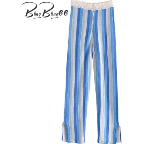 Женские трикотажные брюки BlingBlingee China At AliExpress