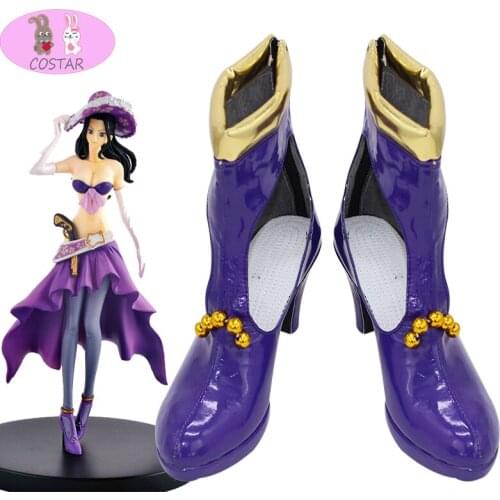 COSTAR Anime One Piece Nico Robin Cosplay Shoes Boots Custom-made