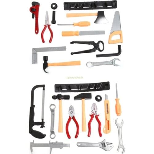 2018 Plastic Building Tool Kits Set Kids Diy Construction Educational Toys JUL26_17