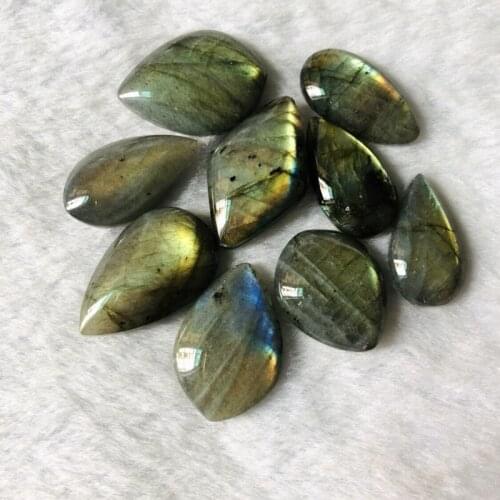Wholesale High quality Strong Flash Labradorite Pendant irregular shape mixed Labradorite Stone Beads 5pcs/lot size 20-30mm