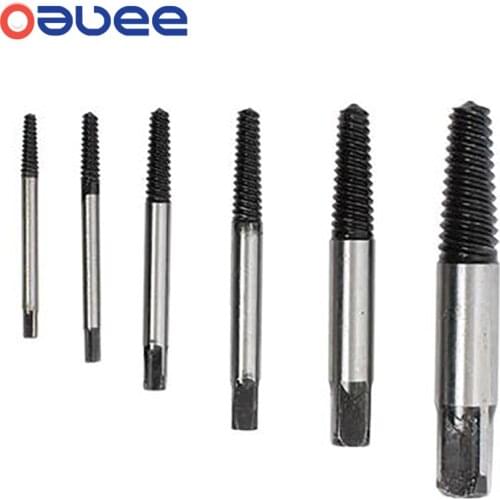 5/6Pcs/Set Screw Extractor To Fix Damaged Screw Removal Tool, Used To Remove Damaged Bolt Drill Bit