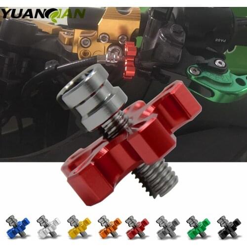 8-10MM Universal Motorcycle CNC Aluminum Clutch Cable Wire Adjuster For suzuki YAMAHA XJR400 XJR1200 XJR1300 XJ600 XJ6 all year