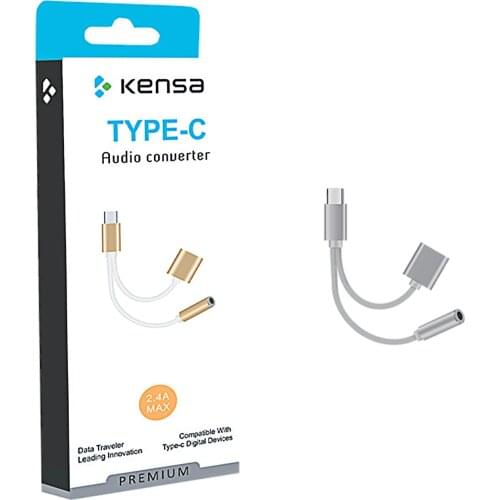 TP-510 TYPE C AUX- MİCRO Charging Converter Adapter Common Connector For All Phone Models