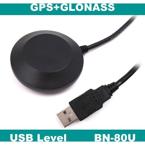 BEITIAN,5.0V supply voltage 2m length,Dual USB GLONASS GPS GNSS receiver,USB level,BN-80U,better than BU-353S4 star SIRF IV