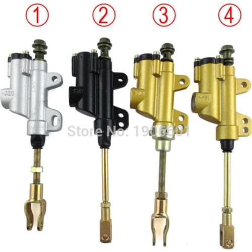 Motorcycle Motorbieke Universal Golden Cylinder Foot Rear Master Cylinder Hydraulic Pump Foot Brake