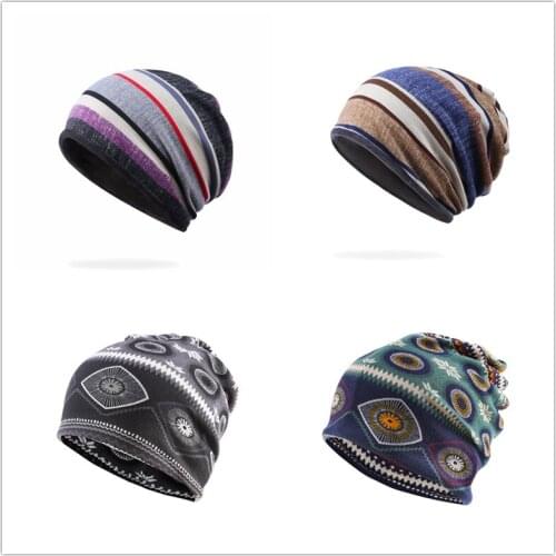 Stripes Popper Point Symmetry Figure Human Head Soft Cotton Outdoor Sport Headgear Cap Hat Head Scarf Muffler Street Fashion NEW