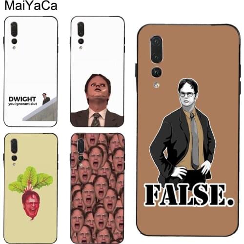Dwight Schrute The Office Case for Huawei P30 Pro P20 P40 Mate 20 Lite P Smart 2019 Nova 5T Honor 8A 8X 9X 10i 20