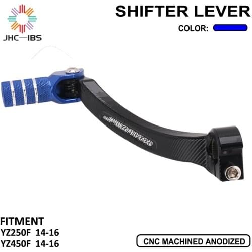 Motorcycle CNC Rear Brake Pedal Step And Gear Shifter Lever Tip For YAMAHA YZ250F YZ 250F 2014 2015 2016 YZ450F YZ 450F 14-16