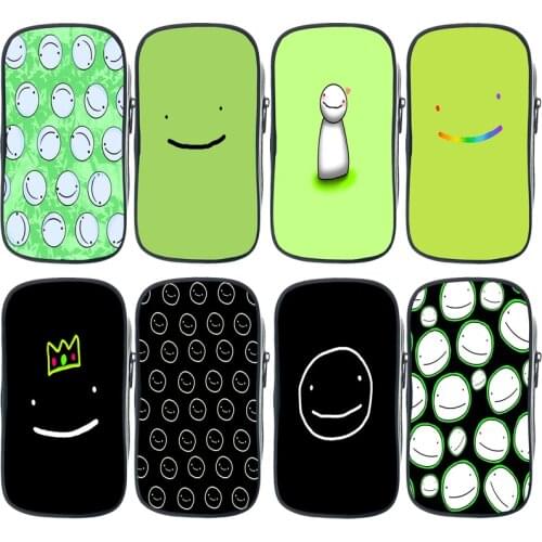 Children Dream SMP Pencil Case High Quality Kids Cartoon Anime Pencil Box Students Zipper Pen Bags Boys Girls School Supplies