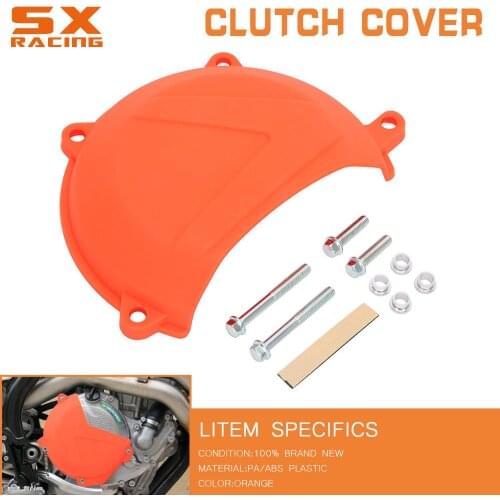 Motorcycle Plastic Parts Clutch Side Cover Protection For KTM SXF XCF 250 350 SXF250 XCF250 SXF350 XCF350 2016