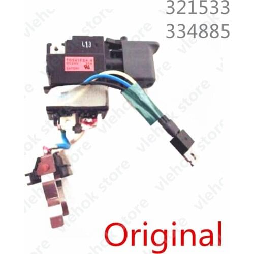 Genuine 18V DC-SPEED CONTROL SWITCH for Hitachi WR18DMR WR18DL WR14DL WH18DMR WH18DL WH14DMR WH14DL 321533 334885 Power Tool