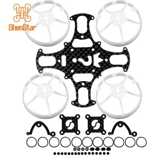 ShenStar TinyPusher Frame 25.5mm Hole Distance Rack for 2-3S AIO Flight Control 1103 Motor for FPV Race Drone Quadcopter Parts